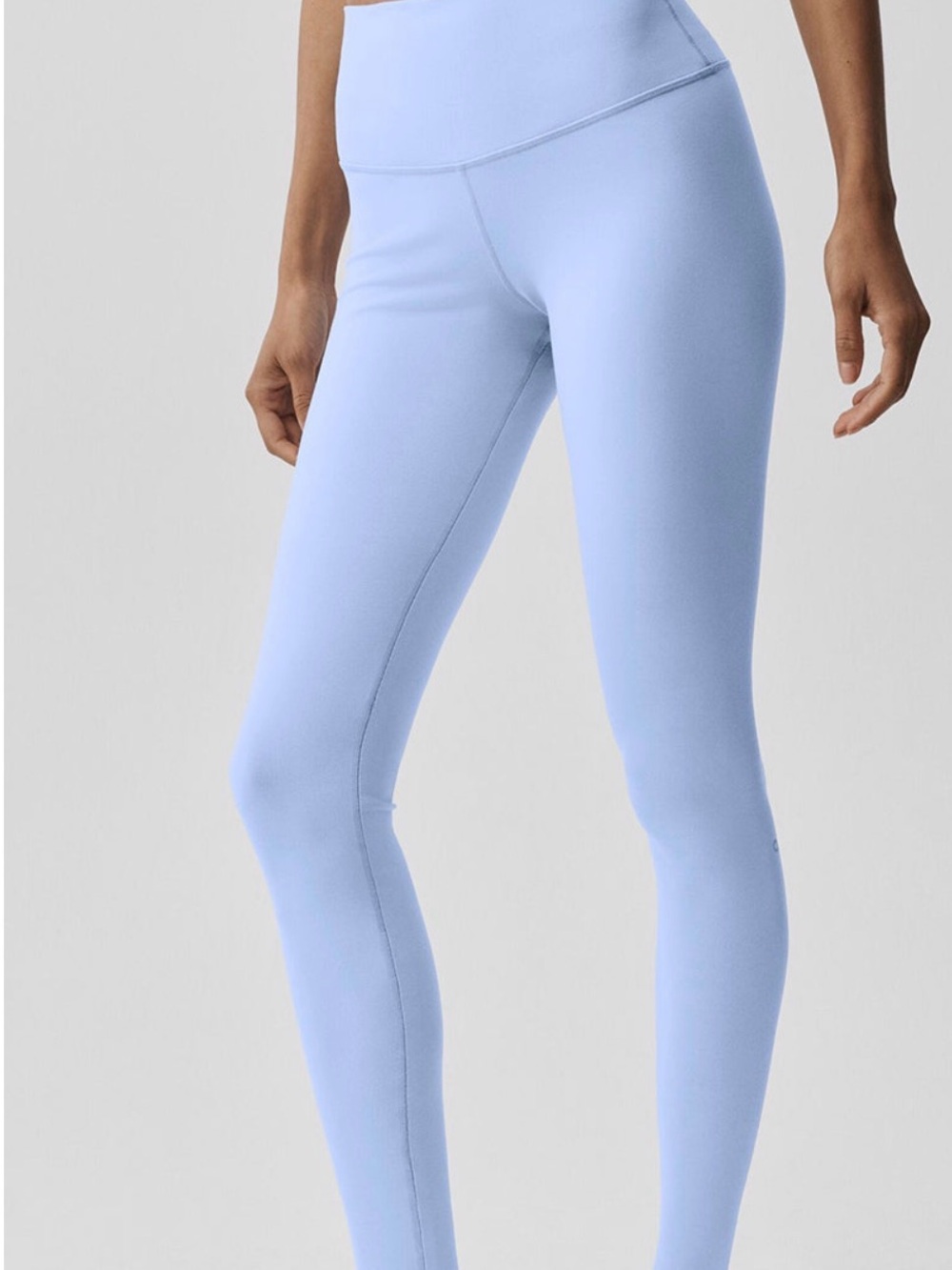 ALO Yoga High-Waist Airbrush Legging - Light Provence Blue NEW XS